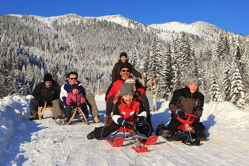 Skifahren Lofer Kinder